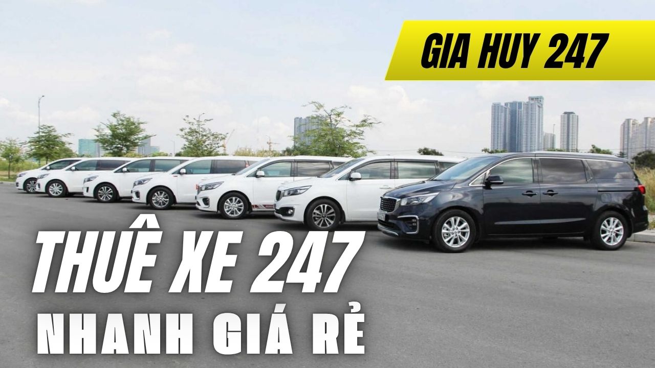 Ảnh minh họa đội xe 7, 16, 29 chỗ Limousine và Carnival của Gia Huy 247 – Dịch vụ thuê xe kèm tài xế uy tín giá rẻ.